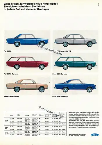 Ford-17M-20M-1967-Reklame-Werbung-genuine Advertising-nl-Versandhandel