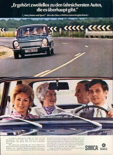 SIMCA 1100 - 1971