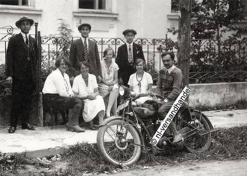 NSU - 500ccm -1927 - "Period shot" - Archiv Verlag - nl-Versandhandel 