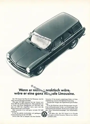 VW-1600-Variant-1969-Reklame-Werbung-genuine Advertising -nl-Versandhandel