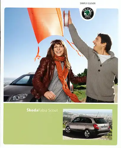 Skoda - Fabia - Scout - Prospekt - 06/09 - Deutsch - nl-Versandhandel