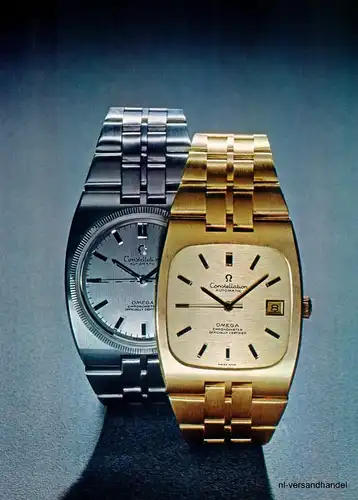 OMEGA-GOLD-1971-Reklame-Werbung-genuine Ad-La publicité-nl-Versandhandel