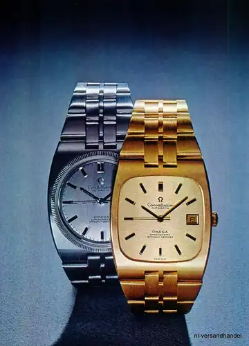 OMEGA-CHRONOMETER-1971-Reklame-Werbung-genuine Ad-La publicité-nl-Versandhandel