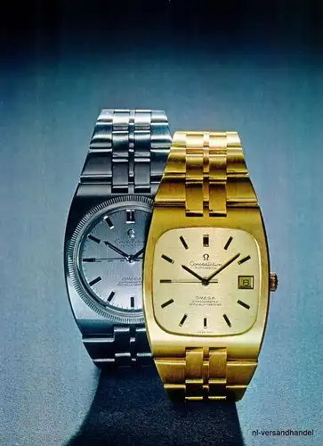 OMEGA-CONSTELLATION-1971-Reklame-Werbung-genuine Ad-La publicité-nl-Versand