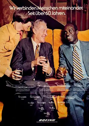 Boeing-Jetliner-727-76-Reklame-Werbung-vintage print ad-Publicidad 