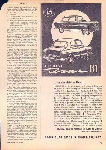 Glas-Isar-61-600-700-1960-Reklame-Werbung-vintage print ad-Publicidad