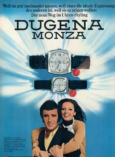 Dugena-Monza-Tresor-1969-Reklame-Werbung-genuineAdvertising-nl-Versandhandel
