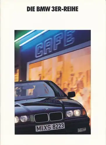 BMW - 3er - E36 - Limousine - Prospekt -  02/91 - Deutsch - nl-Versandhandel