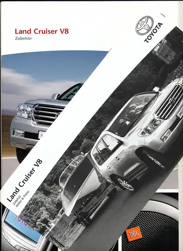 Toyota - Landcruiser - V8 - Zubehör Prospekt 02/08 - Deutsch - nl-Versandhandel