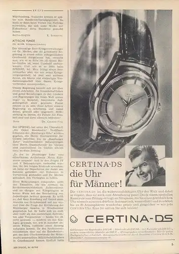 Certina-DS-Automatic-1960-Reklame-Werbung-vintage print ad-Vintage Publicidad
