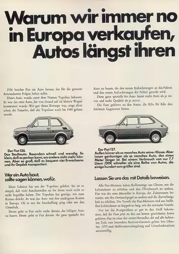 Fiat-1974-II-Reklame-Werbung-vintage print ad-Vintage Publicidad