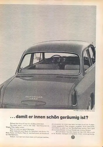 VW-1500-1963-Reklame-Werbung-genuineAdvertising-nl-Versandhandel