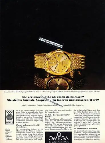 Omega-Constellation-1966-Reklame-Werbung-genuine Advertising-nl-Versandhandel 