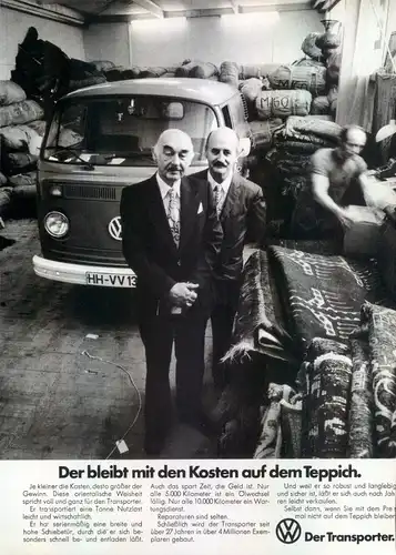 VW-T2-Transporter-IX-1977-Reklame-Werbung-vintage print ad-Vintage Publicidad