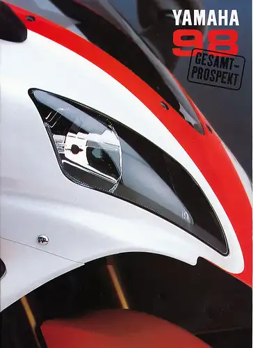 Yamaha -  Gesamt-Programm 1998 -  Prospekt  -  Deutsch - nl-Versandhandel