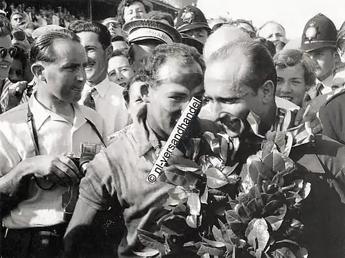Stirling Moss-Fangio-W196-GP von England-1955- Archiv Verlag - nl-Versandhandel 