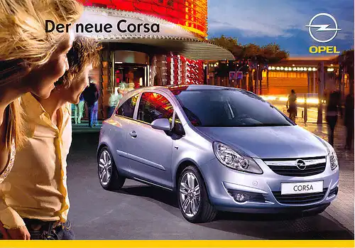 Opel - Corsa - Prospekt - 09/06 - Deutsch - nl-Versandhandel