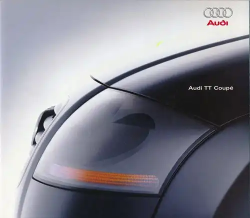 Audi TT Coupe - Prospekt - Deutsch - Juni 1998 - nl-Versandhandel