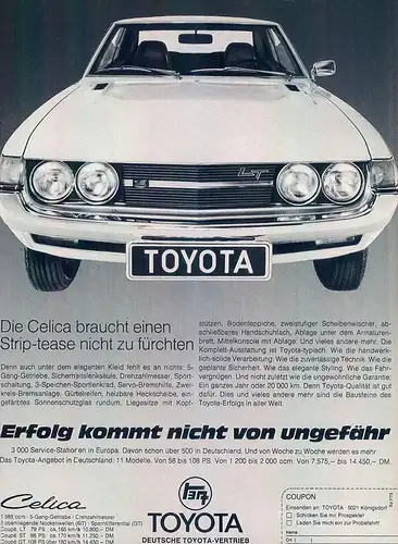 Toyota-Celica-1973-Reklame-Werbung-genuineAdvertising-nl-Versandhandel 