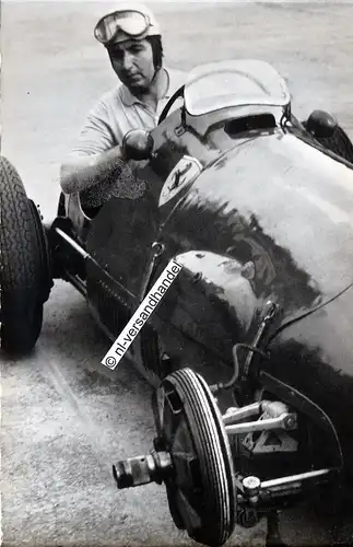 Kunstdruck - Ascari-Ferrari -Jean Behra - Juan Manuel Fangio - nl-Versandhandel 