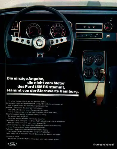 FORD-15MRS-1968-Reklame-Werbung-genuine Ad-La publicité-nl-Versandhandel