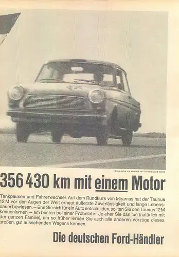 Ford-Taunus-12M-VII-1963-Reklame-Werbung-genuineAdvertising-nl-Versandhandel