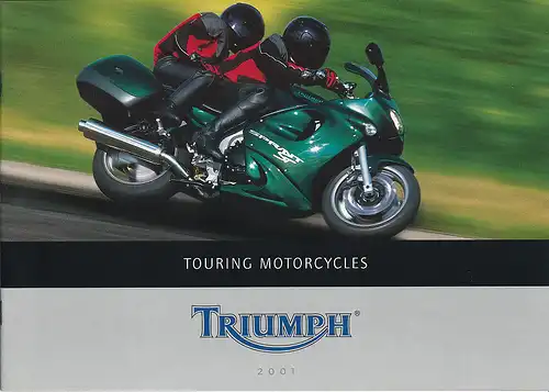 Triumph - Touring Motorcycles - Prospekt  - 2001 - Deutsch - nl-Versandhandel