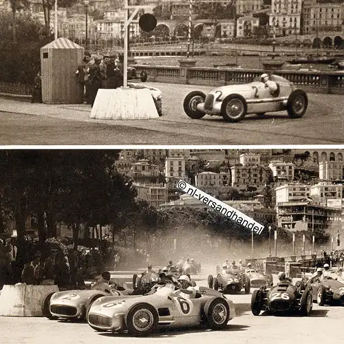 Fangio - Moss - Mercedes -  Monaco - 1955 - Archiv Verlag - nl-Versandhandel