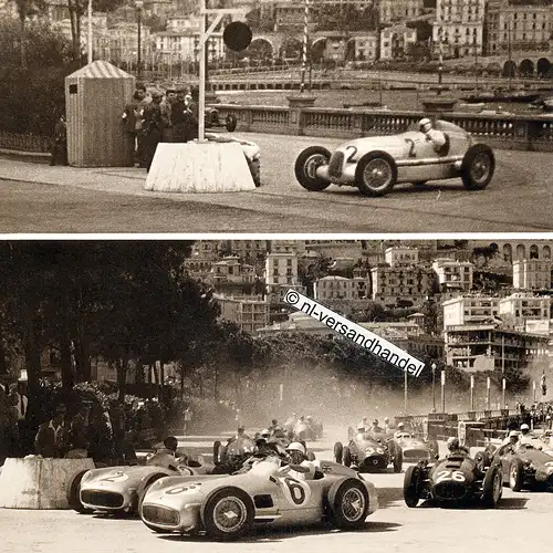 Fangio - Moss - Mercedes -  Monaco - 1955 - Archiv Verlag - nl-Versandhandel 