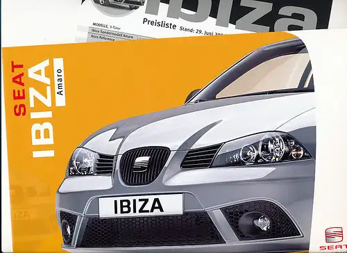 Seat - Ibiza - Amaro -  Prospekt&Preise  - 04/06 - Deutsch - nl-Versandhandel