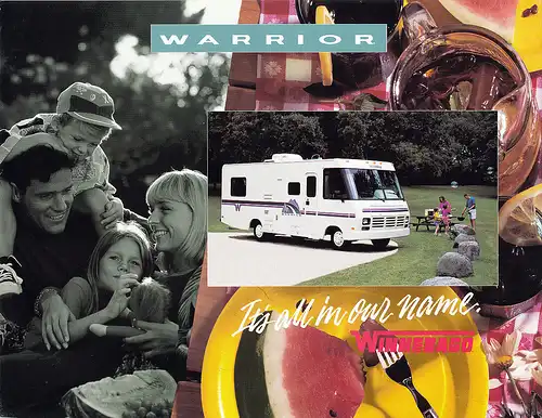 Winnebago-Warrior-22RB-25RU-Prospekt-Brochure-1993-USA-english- nl-Versandhandel