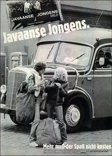 MERCEDES BENZ-BUS-1981-Reklame-Werbung-genuine Advert-La publicité-nl-Versand