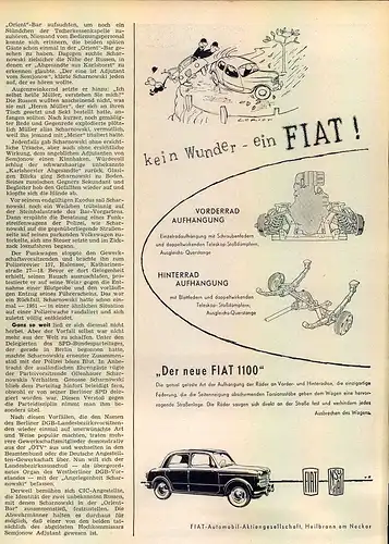 Fiat-1100-III-1954-Reklame-Werbung-genuine Advert-La publicité-nl-Versandhandel