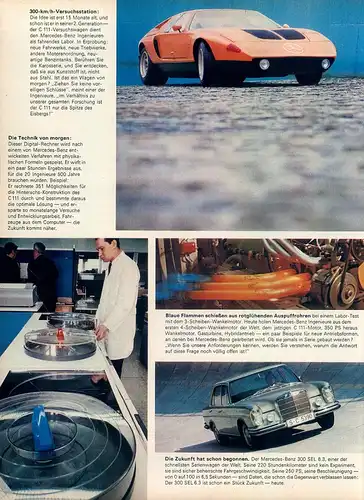 Mercedes-300 SEL-6.3-1970-Reklame-Werbung-vintage print ad-Vintage Publicidad