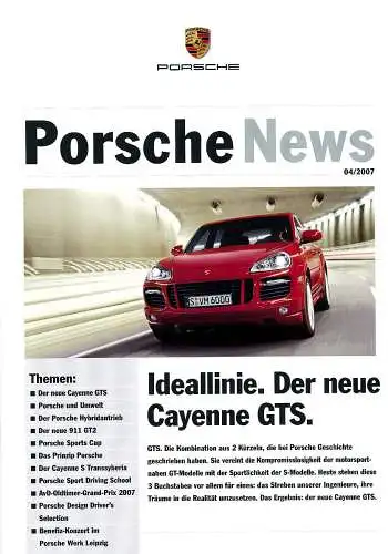 Porsche - News -  04.07 - Magazin - Cayenne GTS -  Deutsch -  nl-Versandhandel