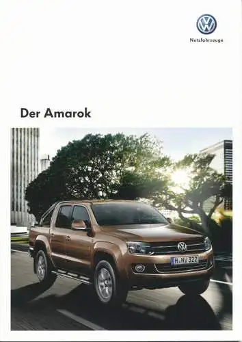 VW - Amarok - Prospekt  - 01/11 - Deutsch - nl-Versandhandel