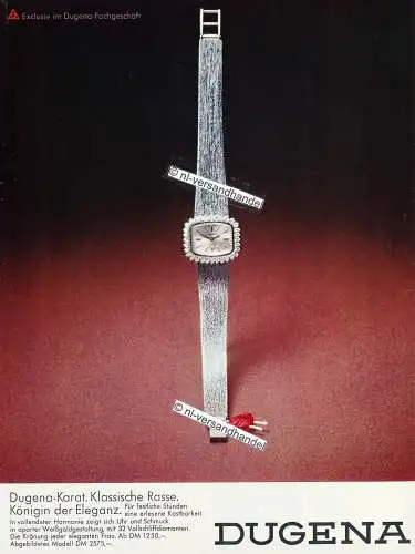 Dugena-Karat-1969-Reklame-Werbung-genuine Advertising- nl-Versandhandel 