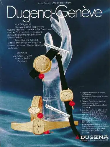 Dugena-Genève-03-1971-Reklame-Werbung-genuine Advertising- nl-Versandhandel 