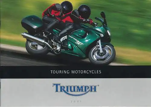 Triumph - Touring Motorcycles - Prospekt  - 2001 - Deutsch - nl-Versandhandel