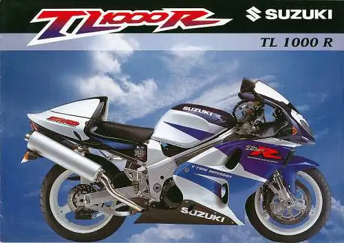 Suzuki  - TL 1000 R   -  Prospekt  - Deutsch - 04/98 -   nl-Versandhandel