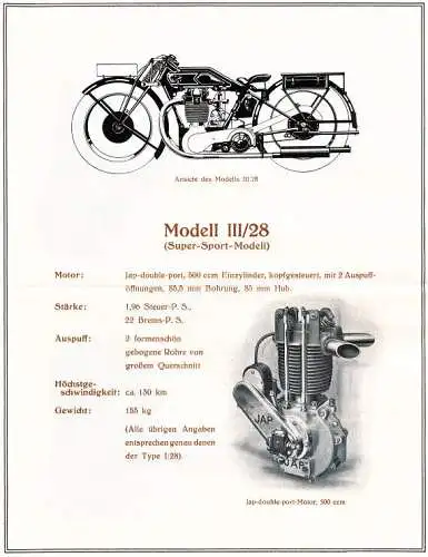 Tornax -  Motorrad-Programm - Prospekt   - 1928  - Deutsch  - nl-Versandhandel