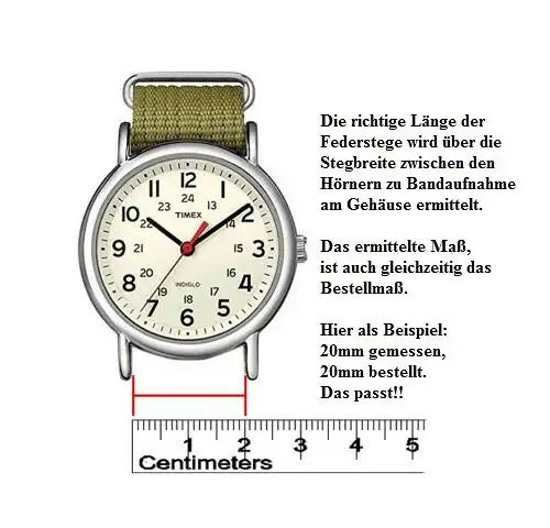 4  Federsteg oder 8  Federsteg, PREMIUM QUALITY  Spring Bar, 10mm - 28mm