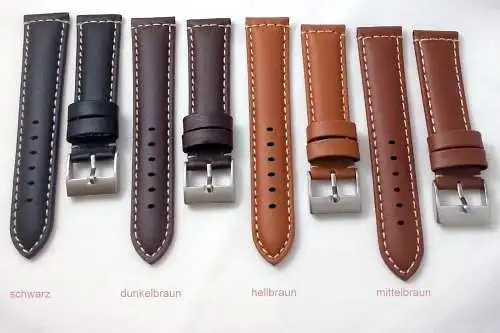 PREMIUM UHRENARMBAND FLIEGERUHR 18mm-20mm-22mm VINTAGE LOOK