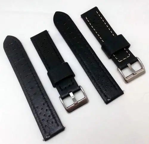 UHRENARMBAND RINDLEDER RALLYE-LOOK-20mm-22mm-RALLY WATCH BAND