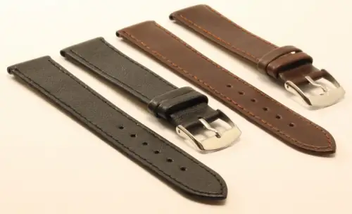 Echt-Kalbsleder-Uhrenarmband-18-18XL-20-20XL-Calf Skin-Genuine Leather-Nubuck