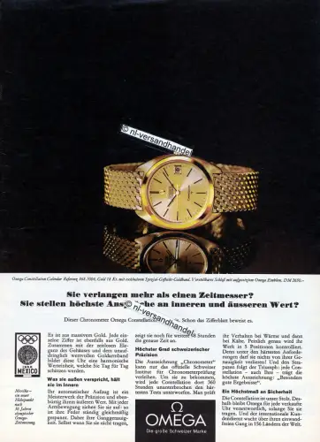 Omega-Constellation-1966-Reklame-Werbung-genuine Advertising-nl-Versandhandel 