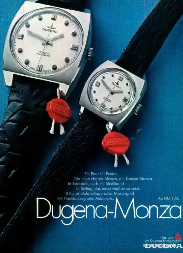 DUGENA-STYLING-1971-Reklame-Werbung-genuine Advert-La publicité-nl-Versandhandel