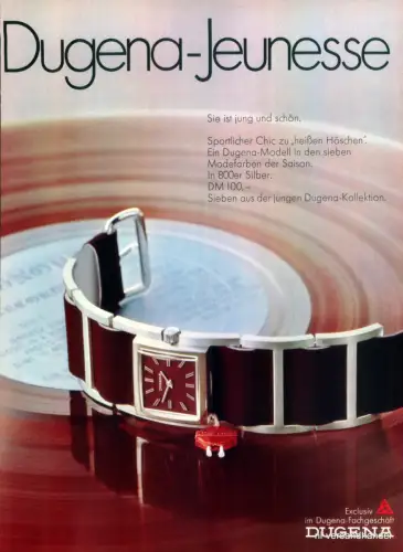 DUGENA-800er-1971-Reklame-Werbung-genuine Advert-La publicité-nl-Versandhandel