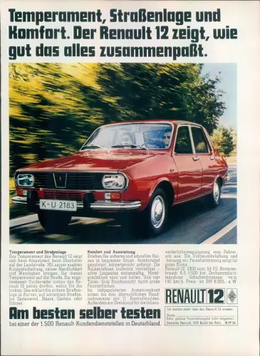 RENAULT 12 - 1971