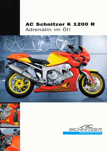 BMW - K 1200 R - AC Schnitzer - Prospekt - 2006 - Deutsch - nl-Versandhandel